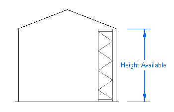 racking warehouse height